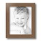 ArtToFrames 8x10 Inch Picture Frame, This 1.25 Inch Custom MDF Poster Frame is Available in Multiple Colors, Great for Your Art or Photos - Comes with Regular Glass and Corrugated Backing (WOM46-8x10)